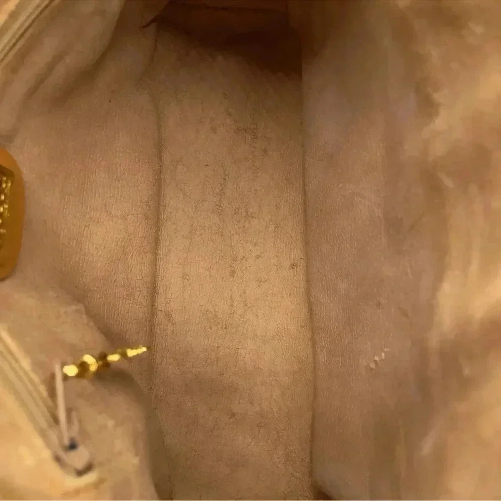 Authentic GUCCI GG Micro Beige Shoulder Bag - Picture 14 of 15